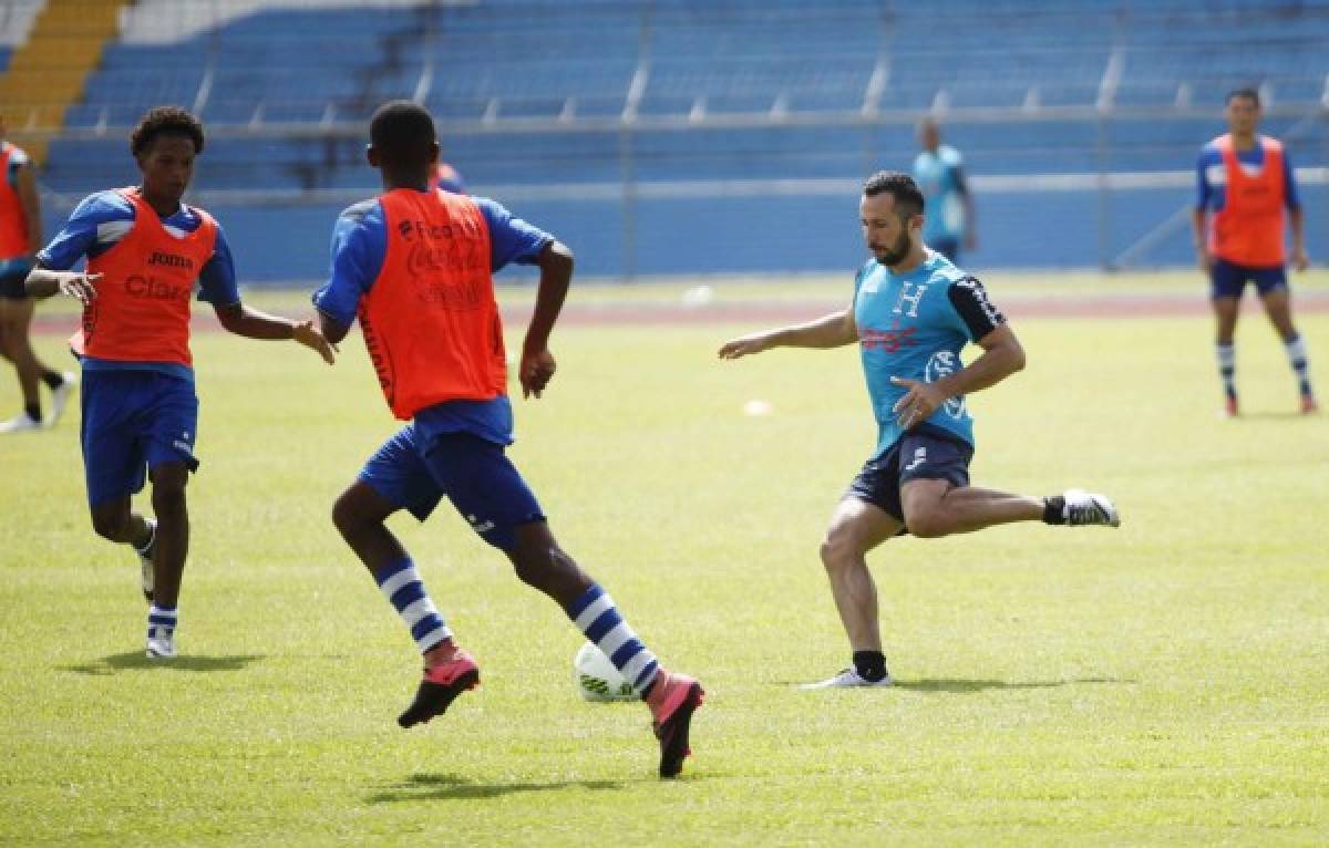 Mario Martínez se unió al microciclo de la Selección de Honduras