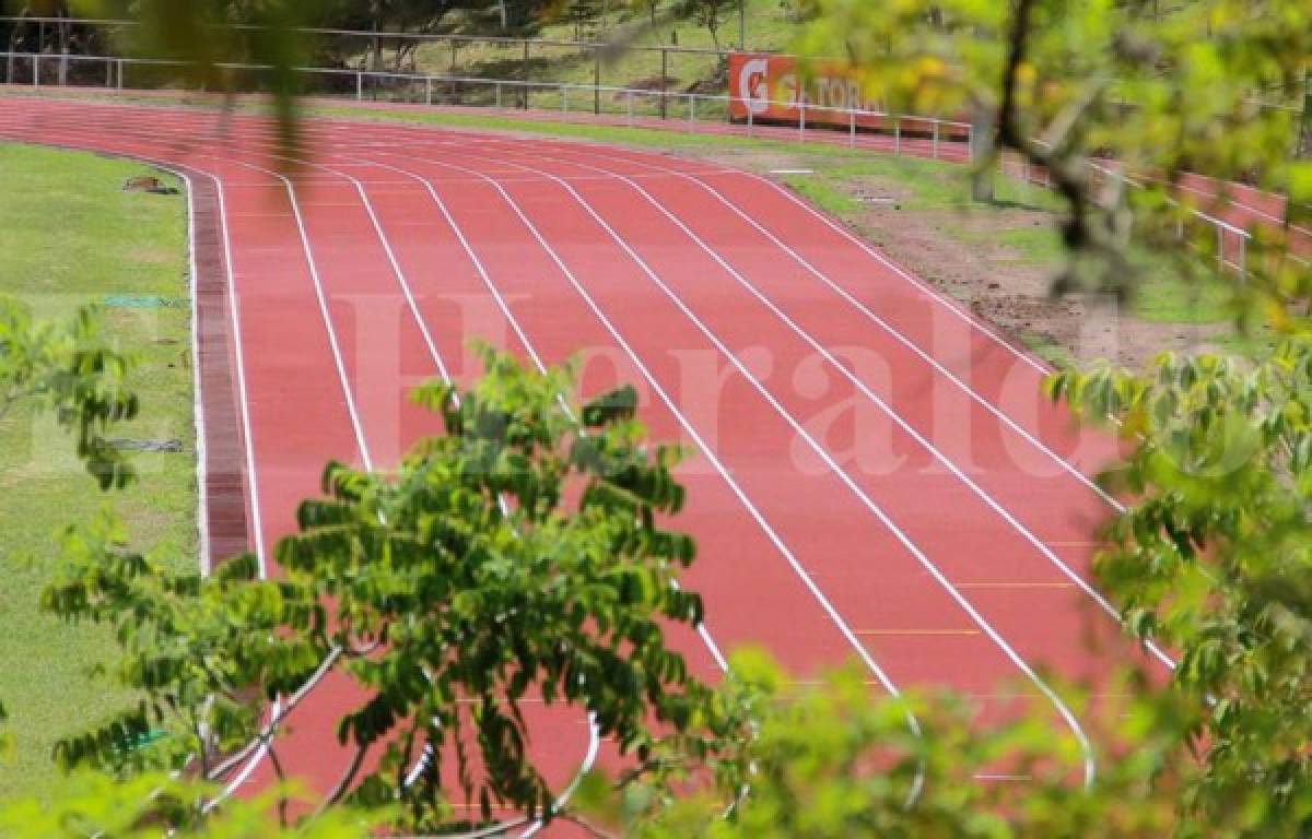 GALERÍA DE FOTOS: El antes y ahora de la nueva pista de tartán de la Villa Olímpica