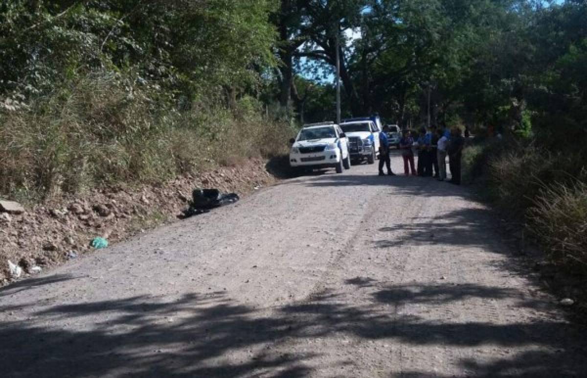 Honduras: Asesinan a hombre en Comayagua y victimarios le dejan rótulo a un lado