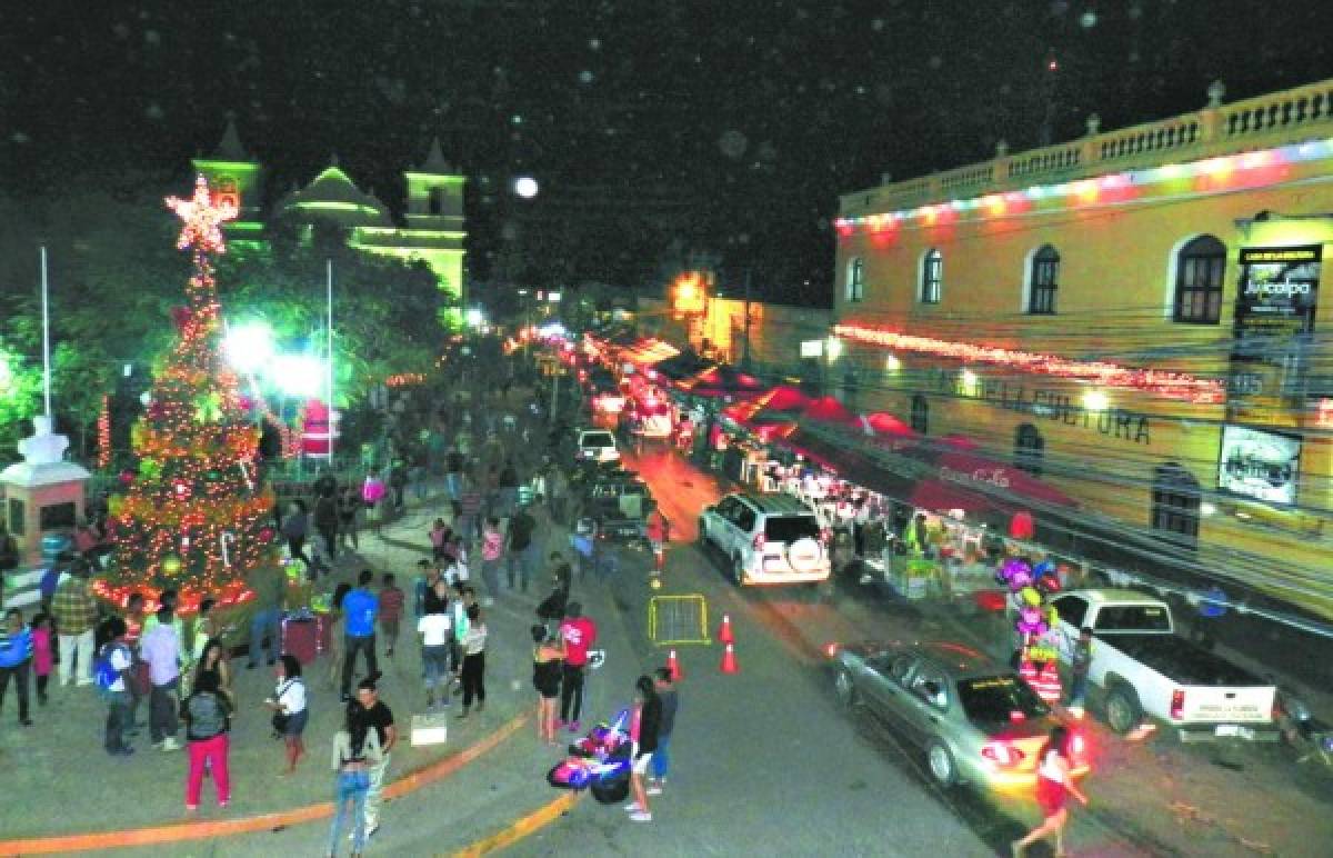 Con ilusión se vive la Navidad en las ciudades de Olancho