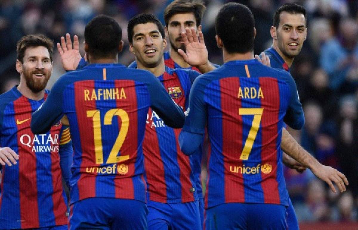 Barcelona golea 5-0 al Unión Las Palmas en el Camp Nou