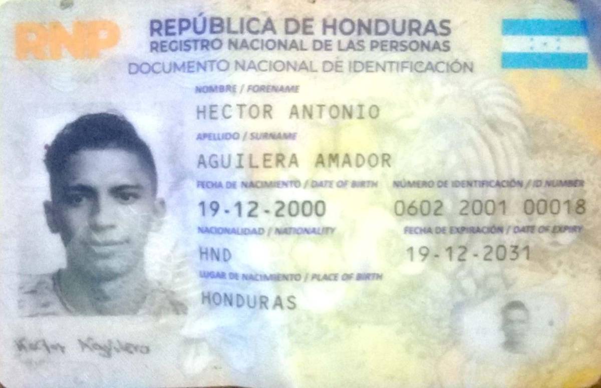 Como Héctor Antonio Aguilera Amador (21) fue identificada la víctima del fatídico accidente.