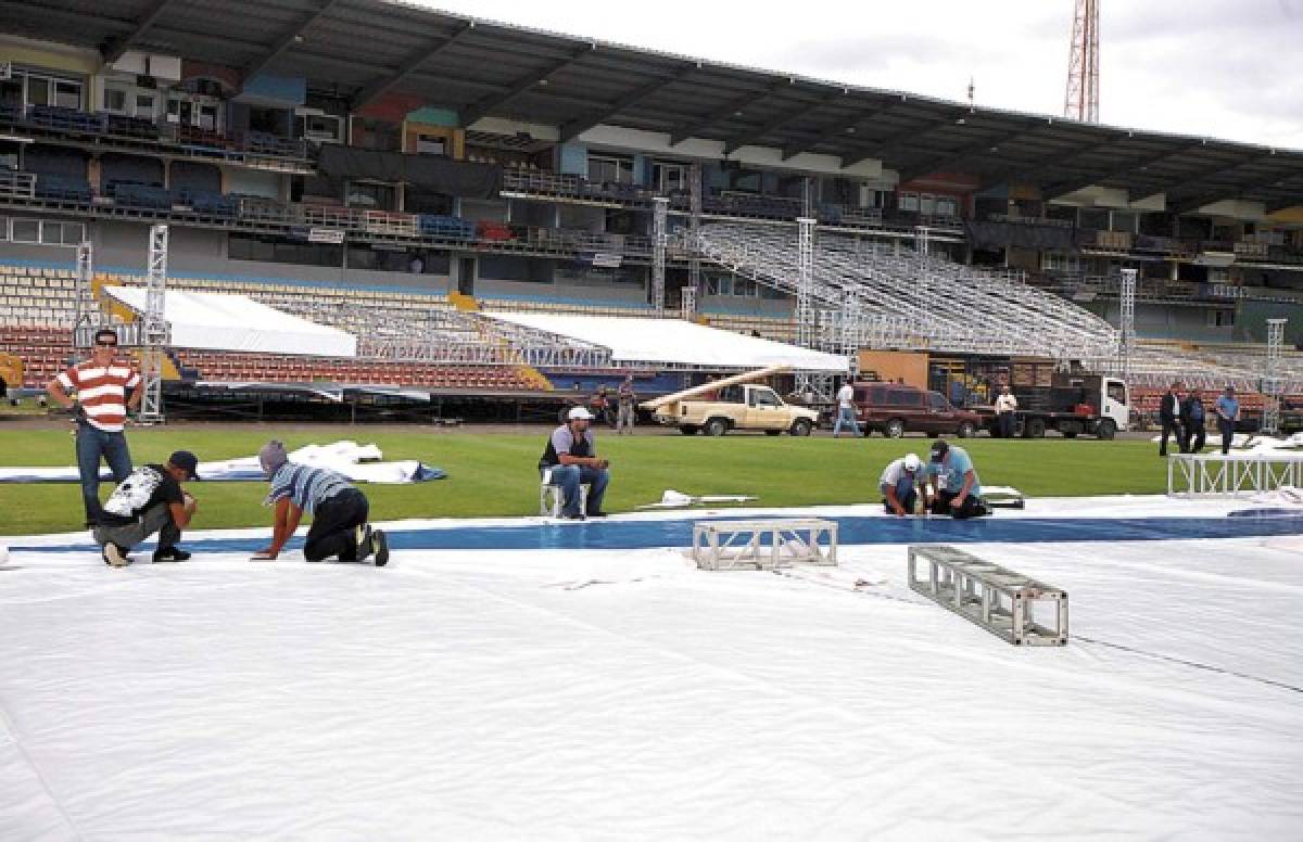 Estadio estará listo el 25 de enero