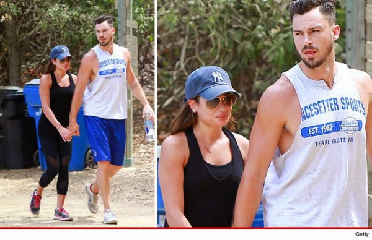 Lea Michele ya vive con su novio gigolo