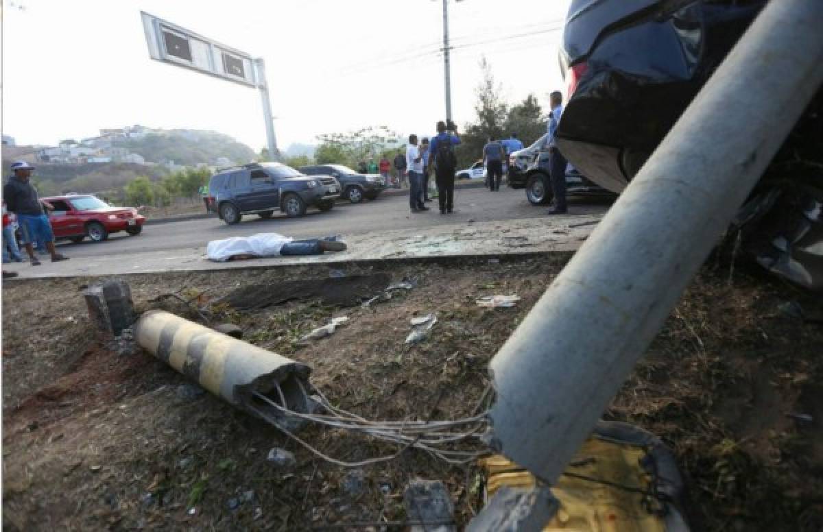 Un muerto y varios heridos en fatal accidente en el anillo periférico