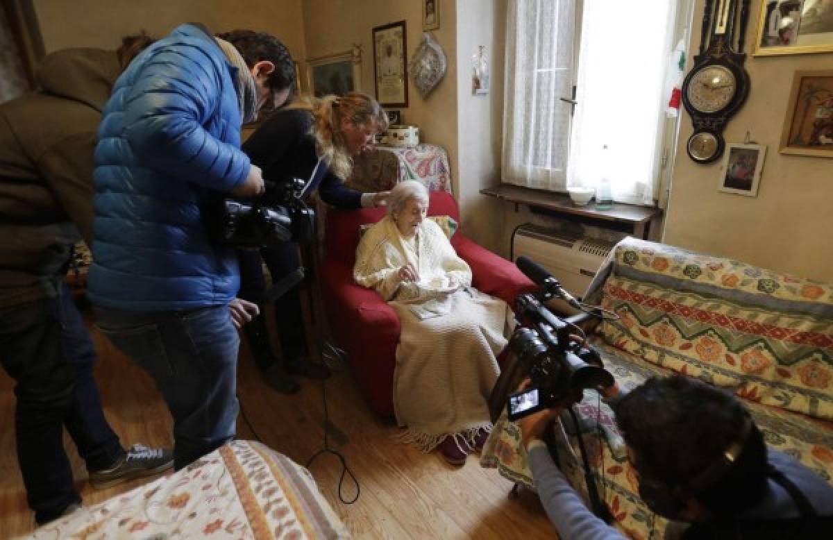 Mujer italiana cumple 117 años; es la más longeva del mundo