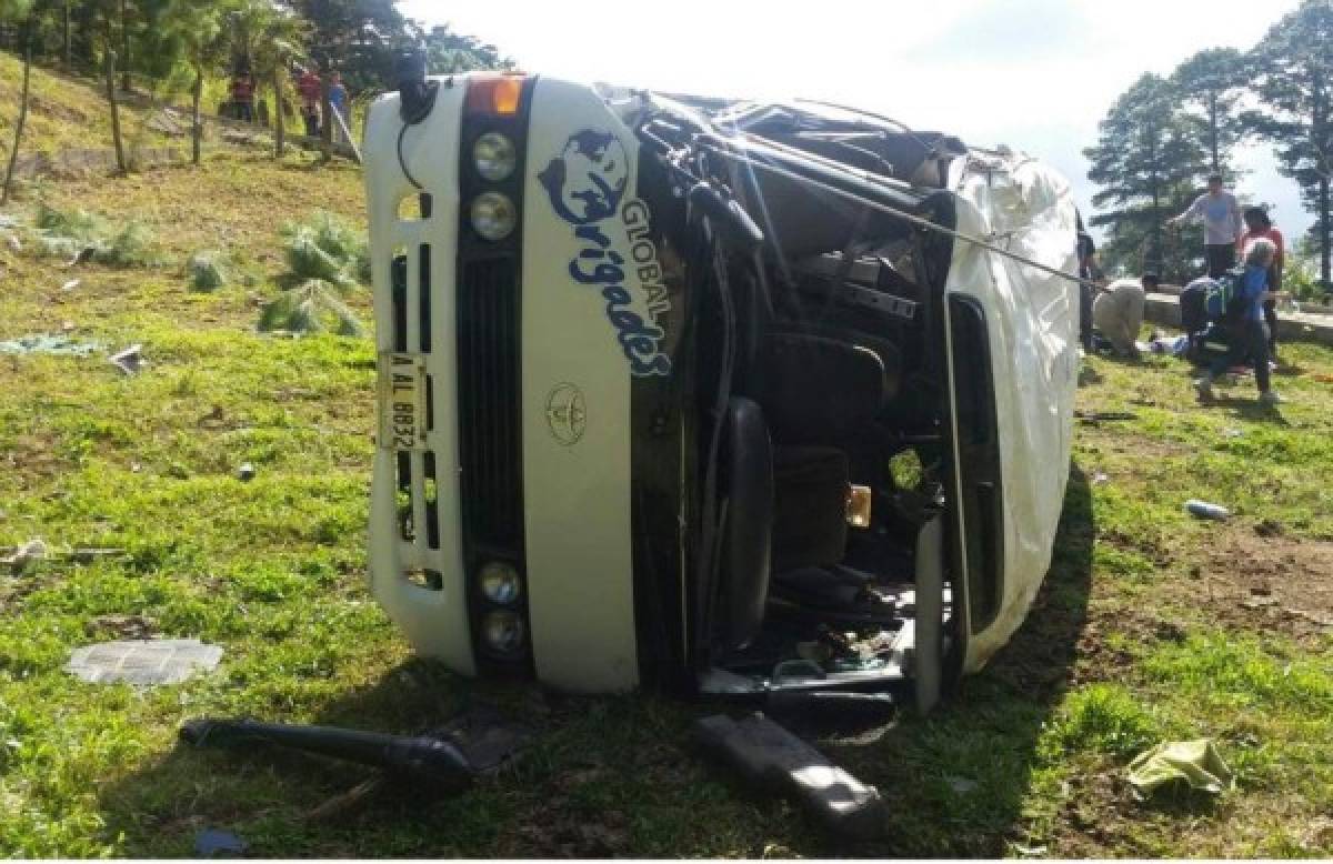 Falla humana originó accidente donde murieron brigadistas de EE UU