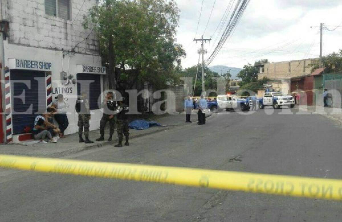 Matan a balazos a joven de 22 años en Comayagüela, a una cuadra del instituto Central