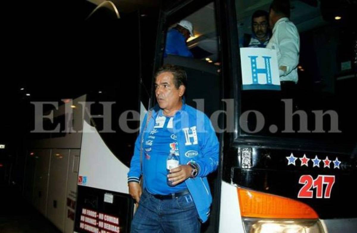 Selección de Honduras arriba a Fort Myers para juego eliminatorio contra Estados Unidos