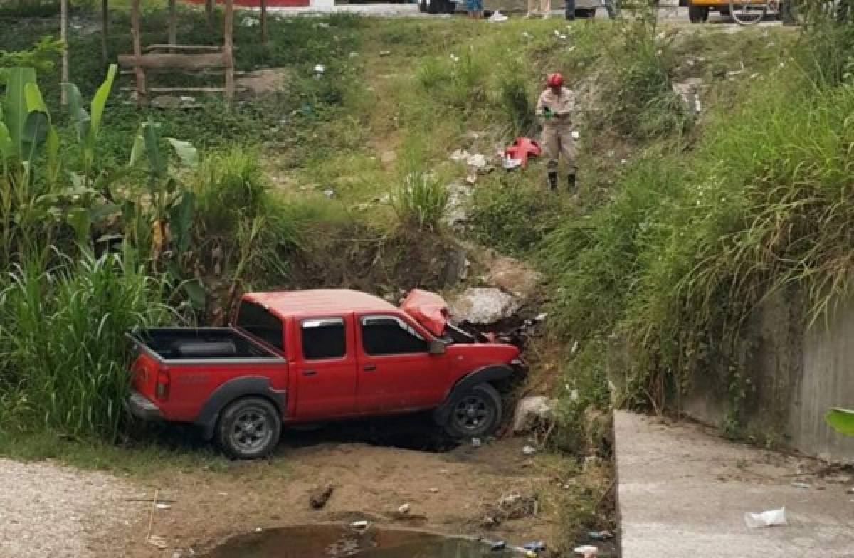 Conductor con politraumatismo tras accidente en Choloma, Cortés