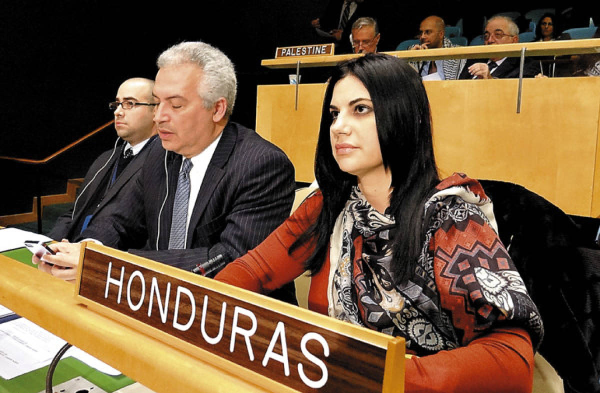 Honduras apoya solución entre Israel y Palestina