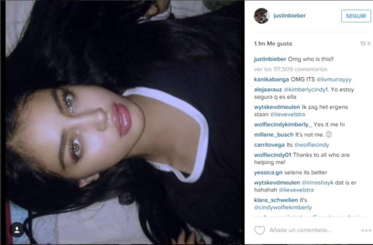 Instagram: Justin Bieber clama ayuda desesperado por encontrar una bella joven