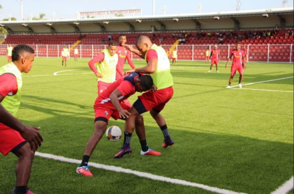 Los panameños hicieron fútbol táctico el lunes por la tarde.