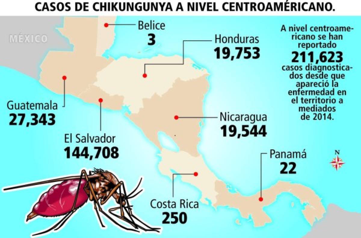 Aumentan casos de chikungunya en Honduras