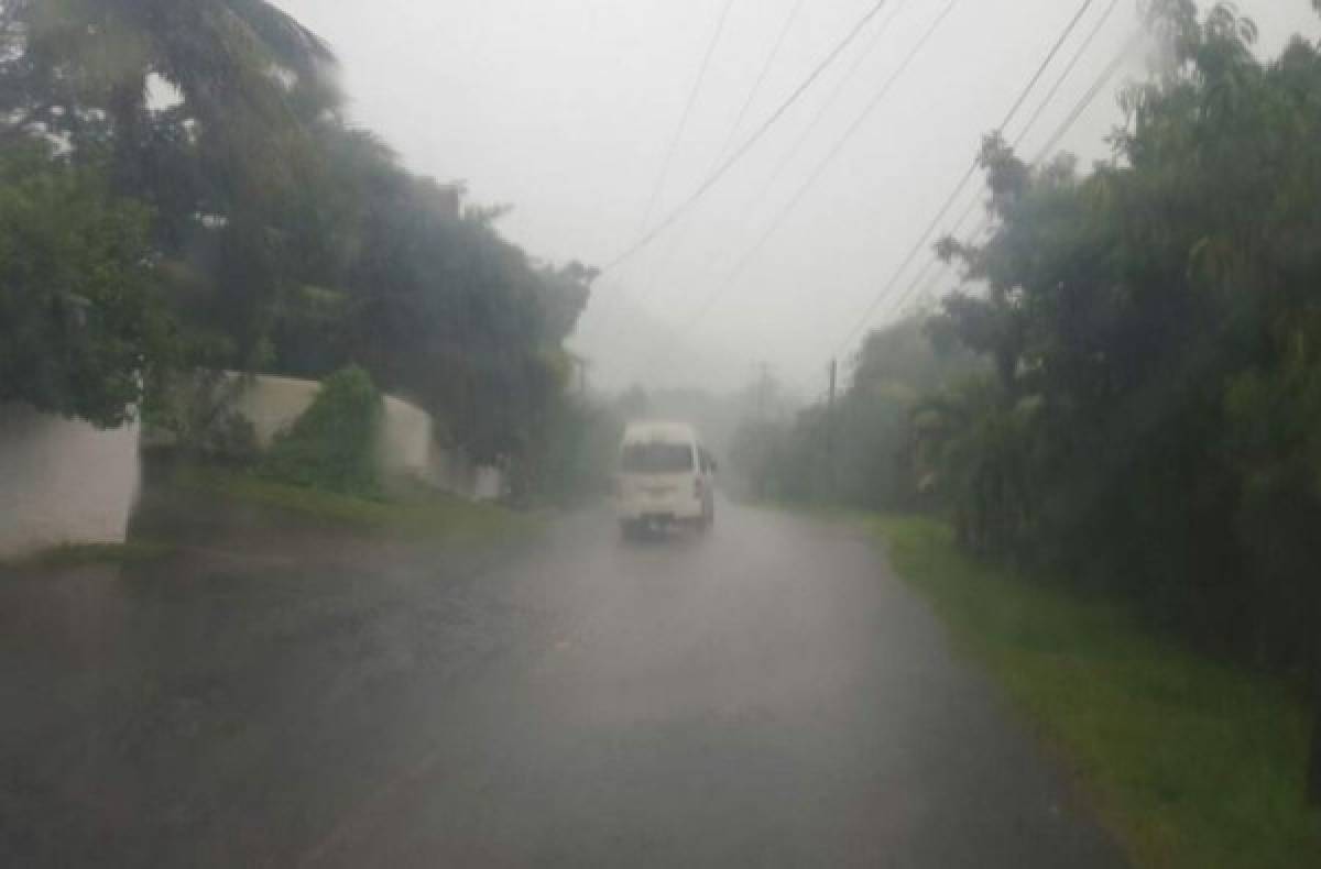 Vaguada deja lluvias y clima frío este lunes en varias zonas de Honduras