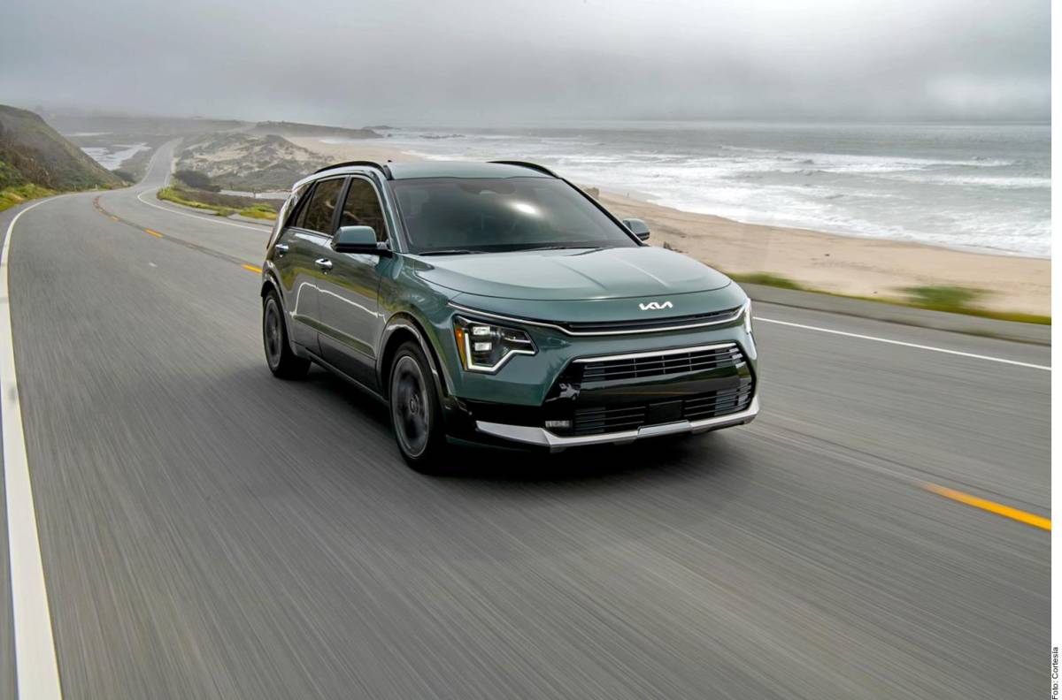 Llamativa, elegante y ecológica, así es la nueva SUV Kia Niro