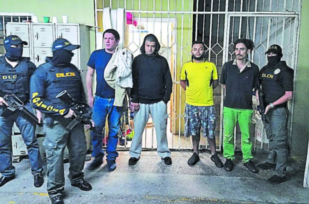 A la Penitenciaría cinco hombres por tráfico de wax en Tegucigalpa