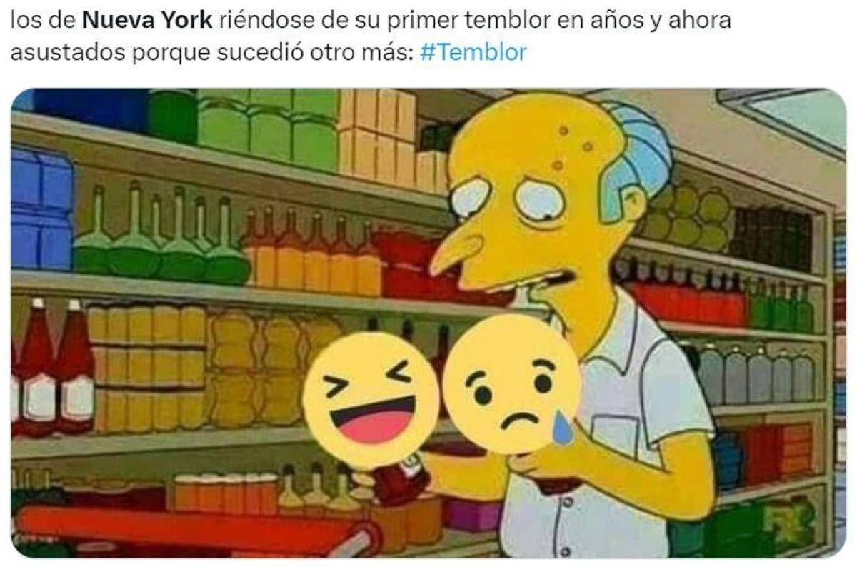 Memes sismo y réplica en Nueva York