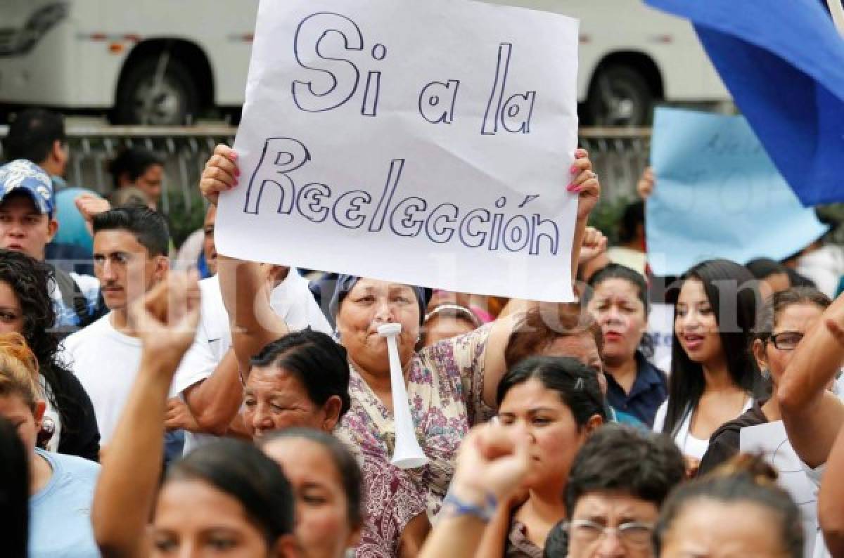 Nacionalistas celebran inscripción de Juan Orlando como candidato a la presidencia