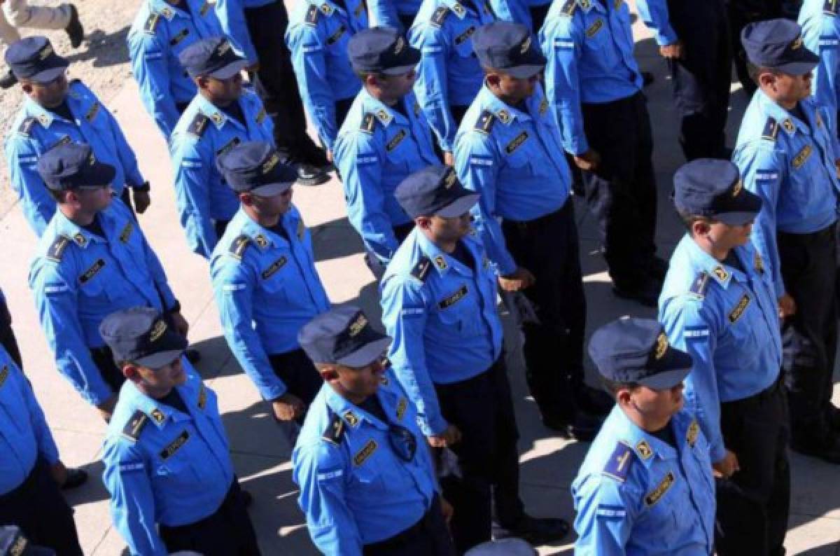 Hay 25 oficiales elegibles para dirigir la Policía Nacional de Honduras