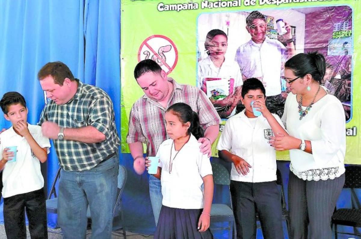 Desparasitarán a 1.5 millones de estudiantes en Honduras