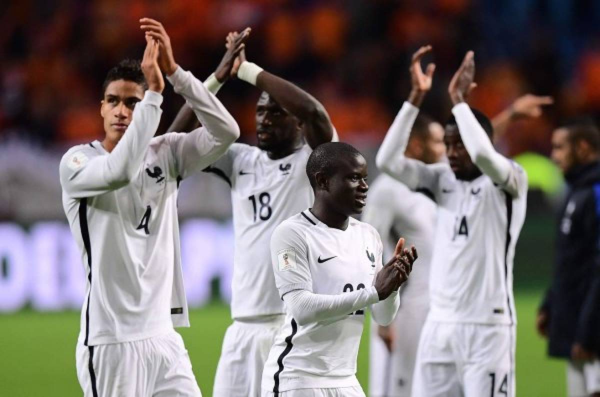 Francia gana en Holanda (1-0) y Portugal y Bélgica golean  