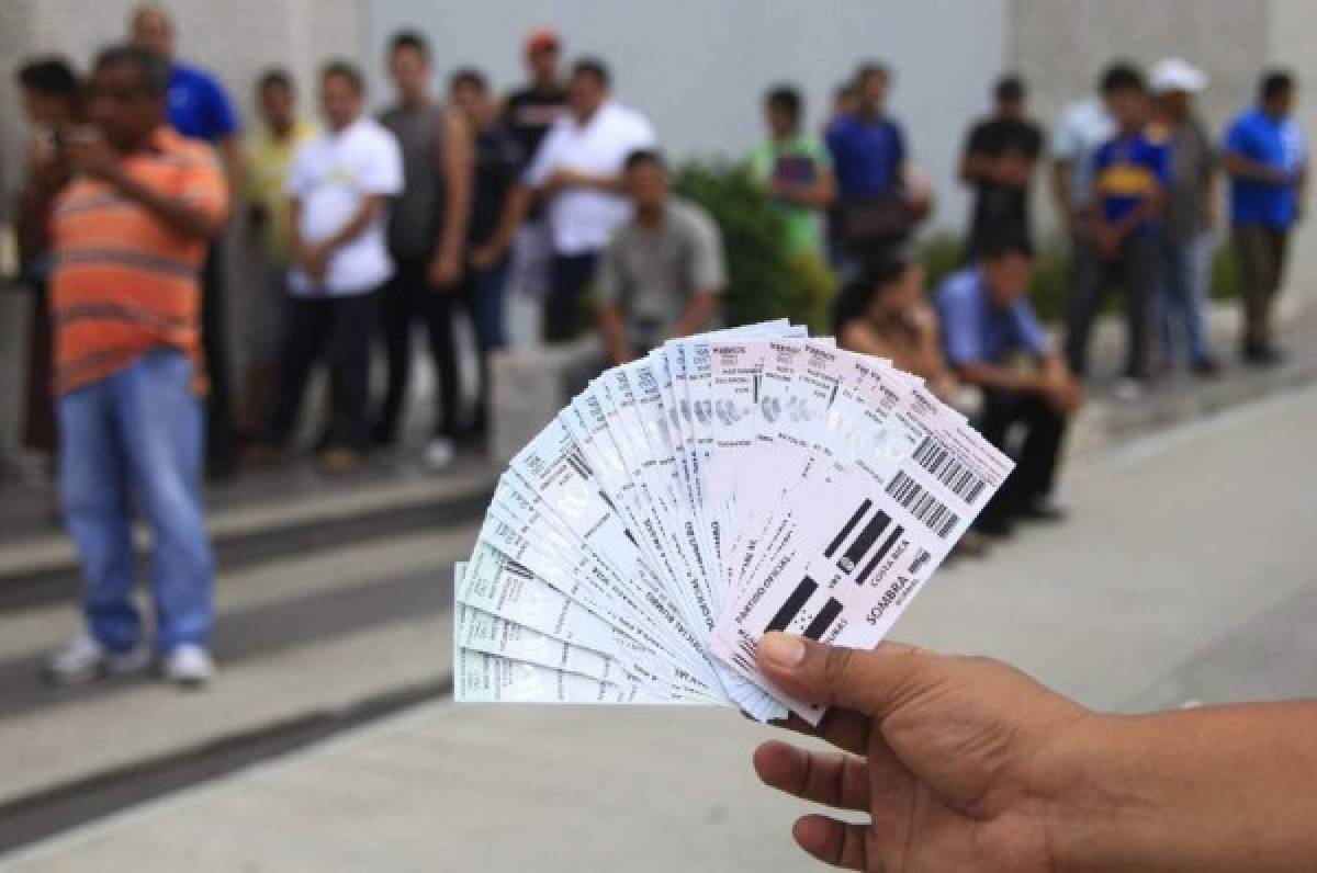 Aún hay boletos para el partido eliminatorio entre Honduras-Costa Rica