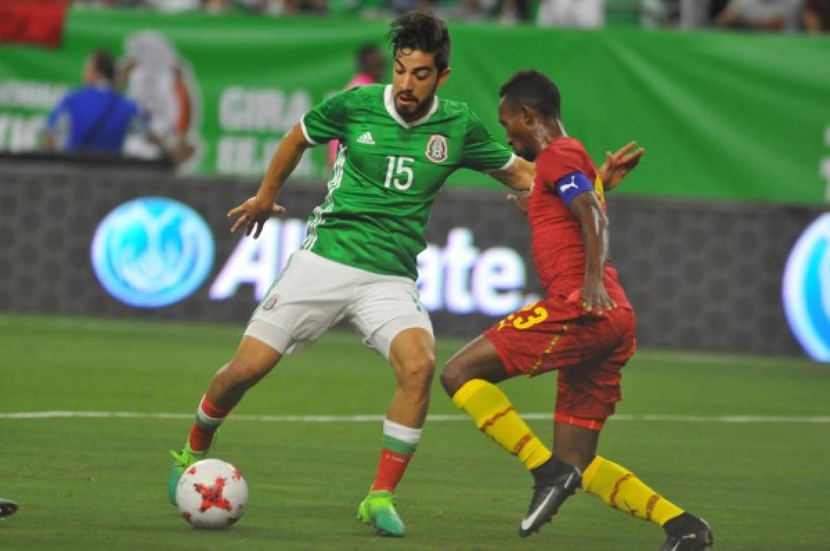 México sale librado ante Ghana y vence 1-0 en preparación para la Copa Oro