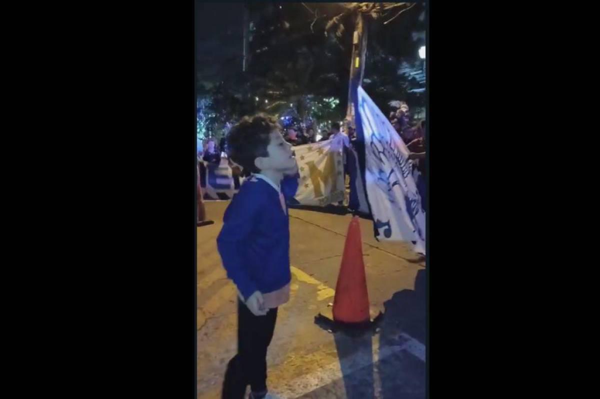 Motagua es sorprendido por aficionados en la noche antes de la final