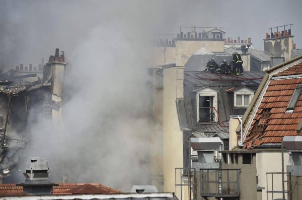 Fuerte explosión en París deja cinco heridos