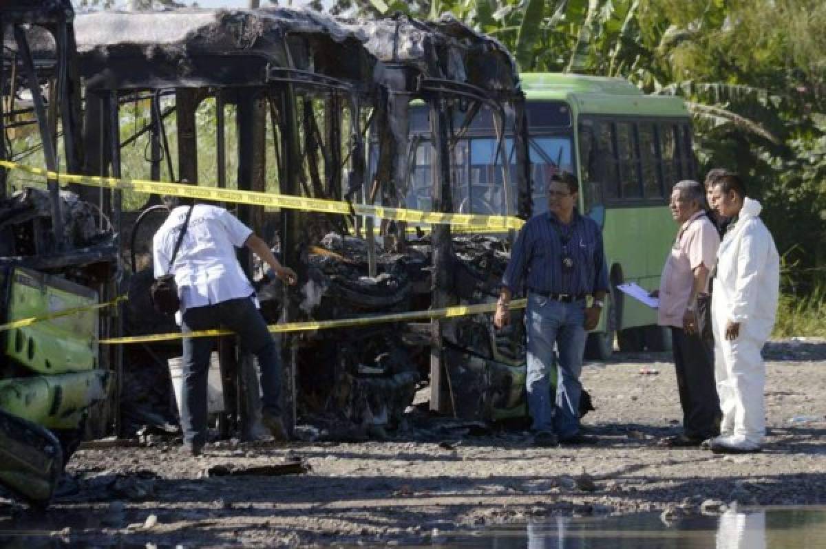 Investigan incendio que destruyó 47 autobuses en México   