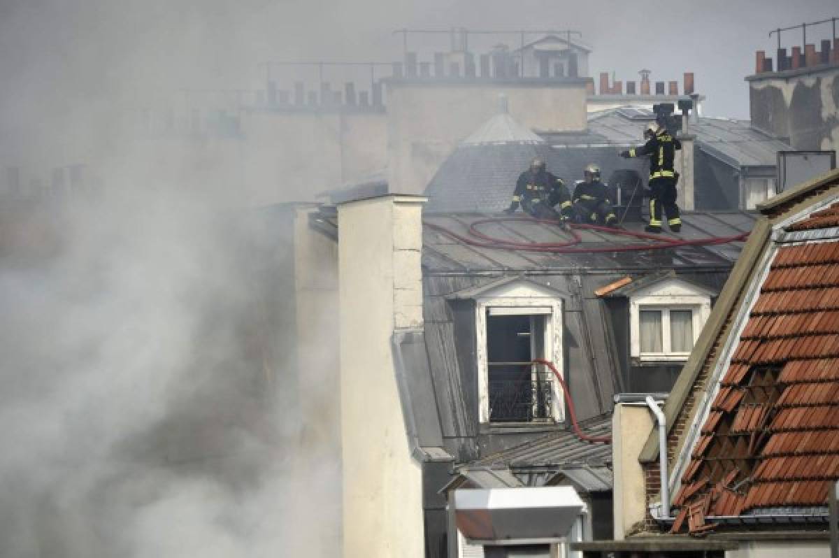 Fuerte explosión en París deja cinco heridos