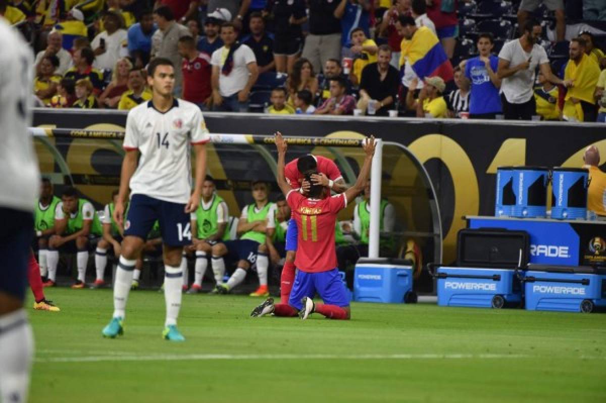 Colombia cae 3-2 con Costa Rica y es segunda del Grupo A de Copa América