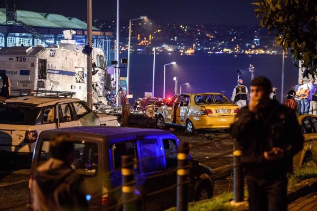 El ataque fue perpetrado en un sitio donde se encontraba un grupo de policías antimotines tras un partido de fútbol (Foto: AFP/ El Heraldo Honduras/ Noticias de Honduras)