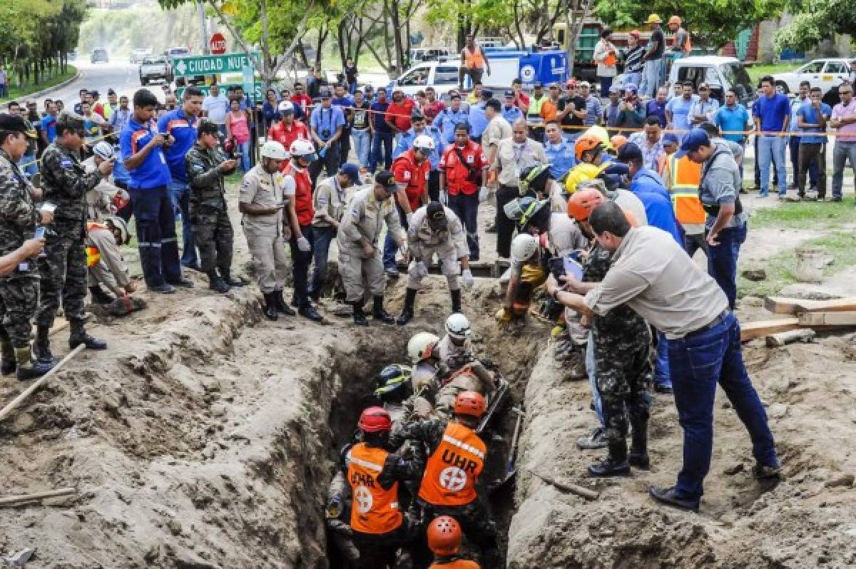 Mortal explosión: Los últimos momentos de los obreros soterrados en la capital de Honduras