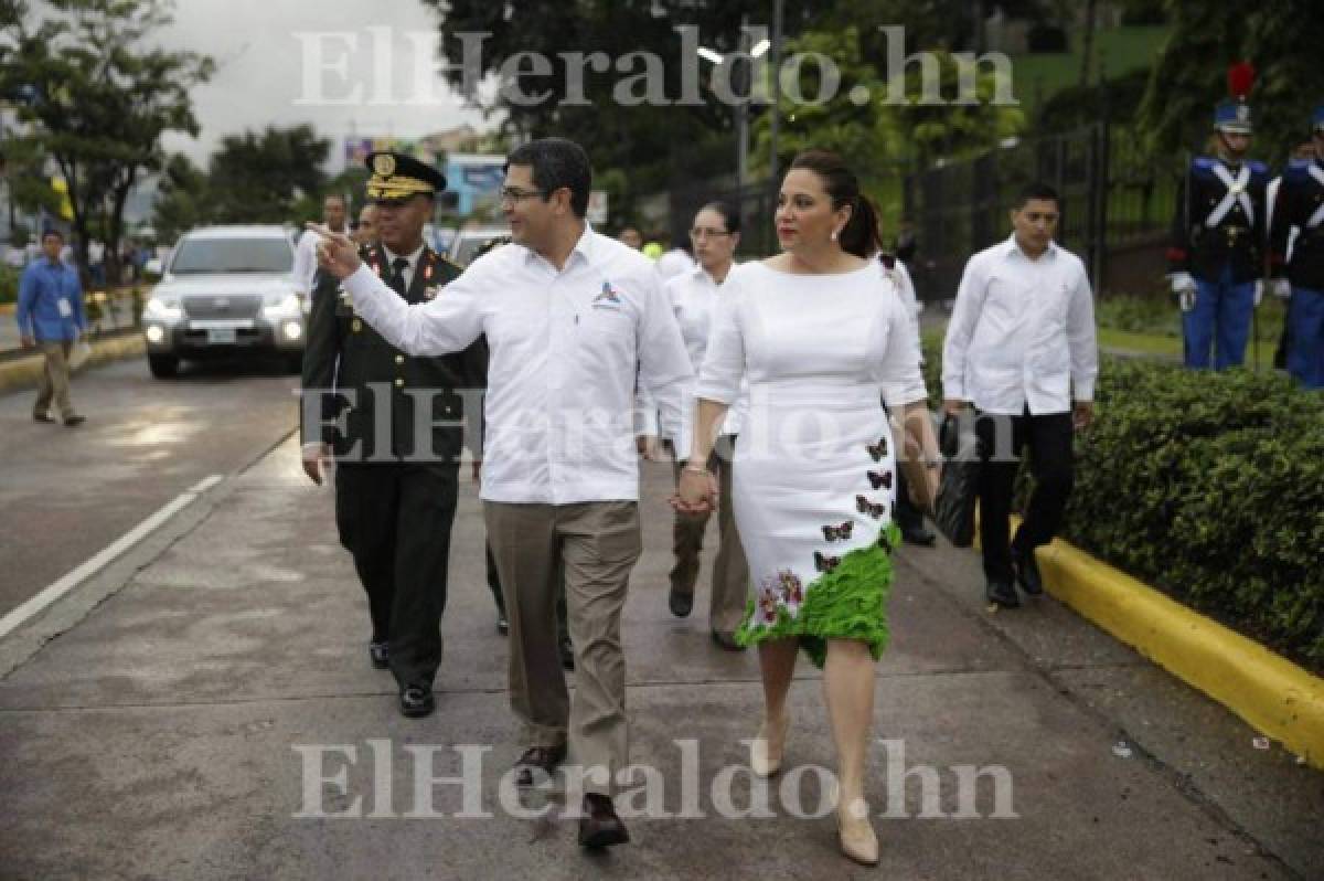 JOH resalta la entrega del prócer Francisco Morazán a Centroamérica en su discurso