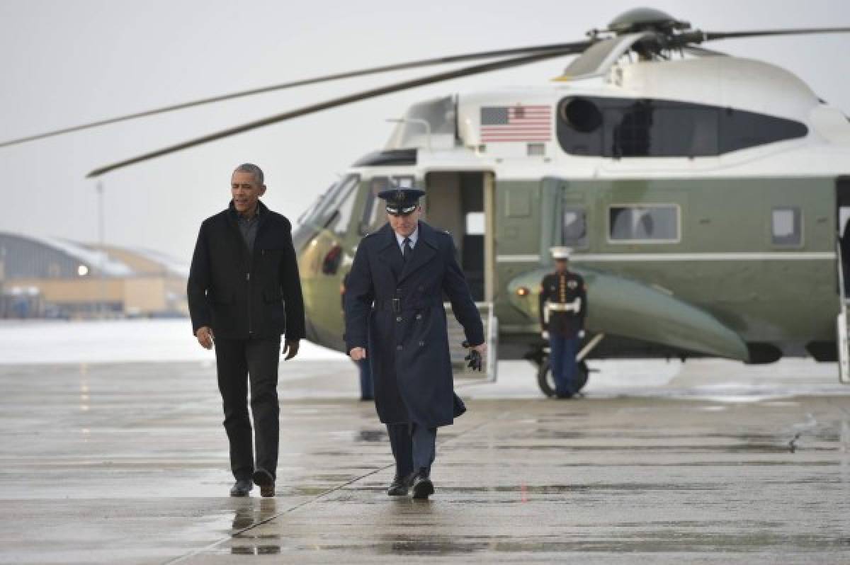 Obama expulsó a finales de diciembre a 35 diplomáticos rusos en respuesta al hackeo en las elecciones. Foto AFP