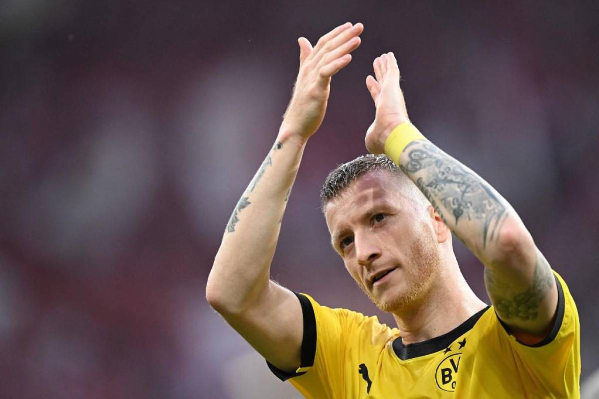 Marco Reus disputa su último partido en el Signal Iduna Park como jugador del Borussia Dortmund