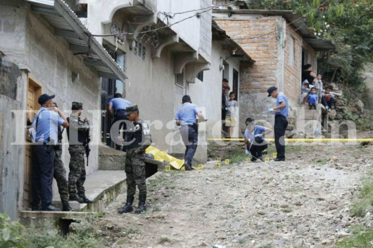 Matan a un joven y hieren a otro en colonia Nueva Danlí de Comayagüela