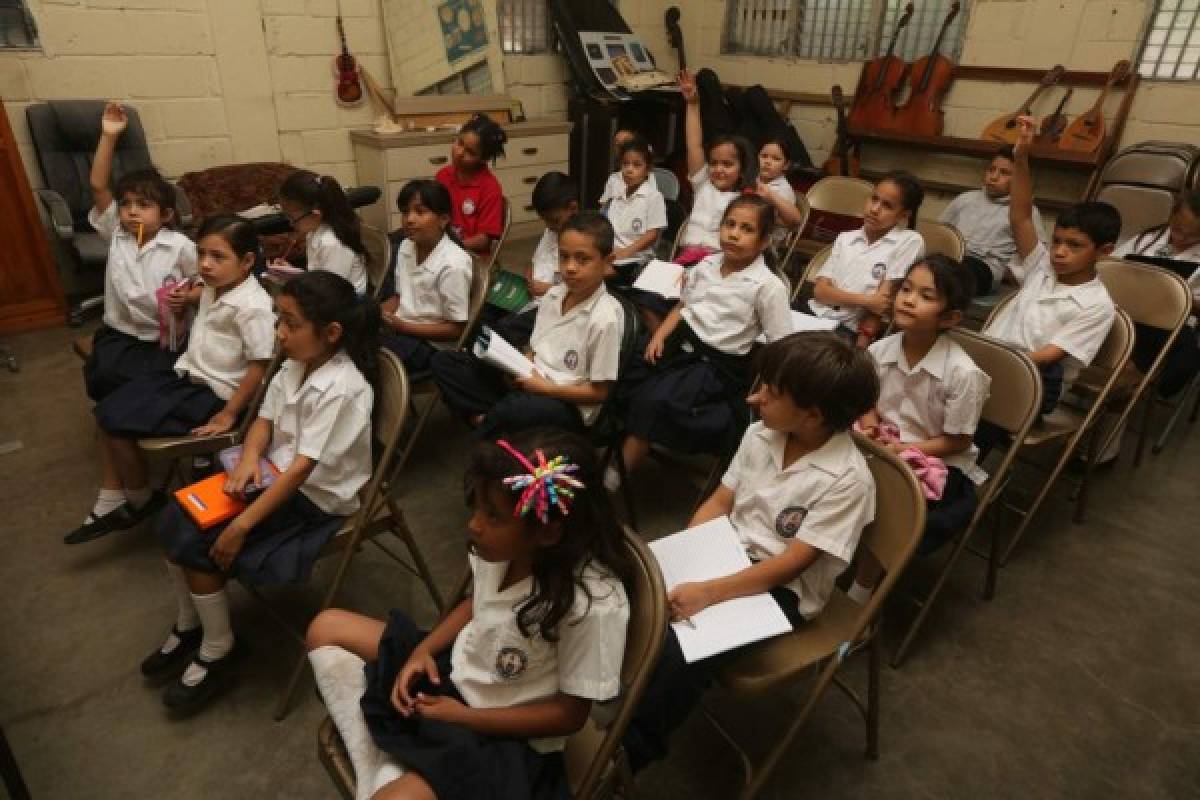 Escuela Experimental de Niños para la Música, comprometida con el ambiente