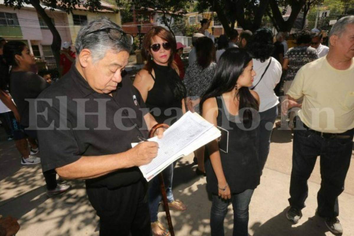 Tegucigalpa: Capitalinos protestan por supuesto plan para talar árboles en parque La Leona