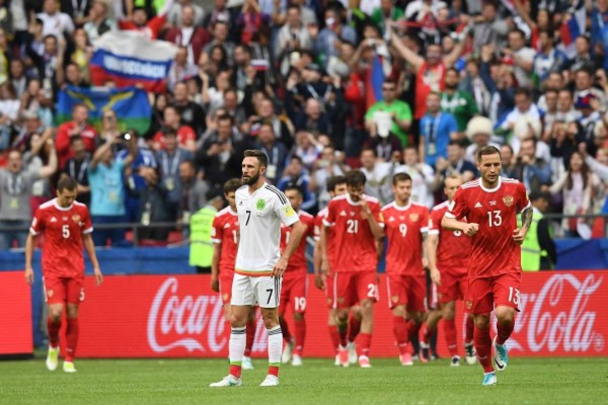 México derrota 2-1 a Rusia y pasa a semifinales de la Copa Confederaciones Rusia 2017