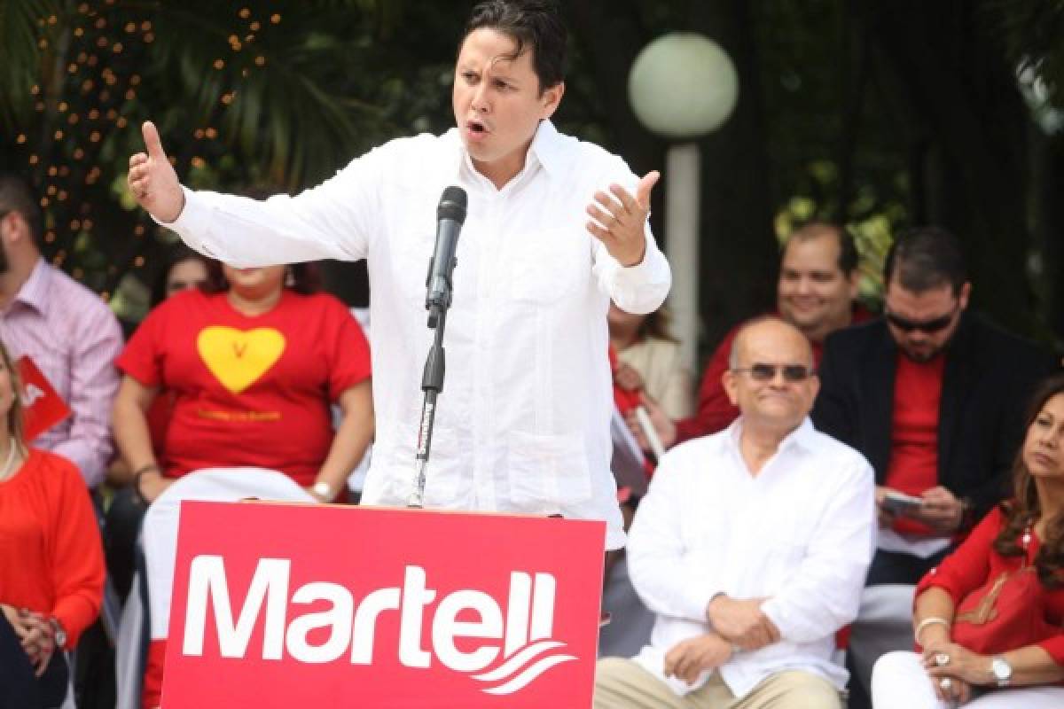 Eduardo Martell, precandidato a la Presidencia de Honduras por el Partido Liberal (Foto: EL HERALDO Honduras)