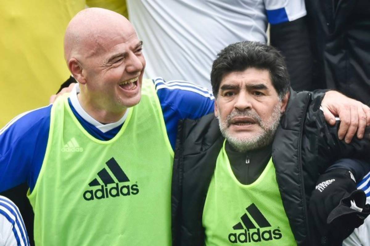 El Mundial de 48 equipos, una idea 'fantástica' para Maradona