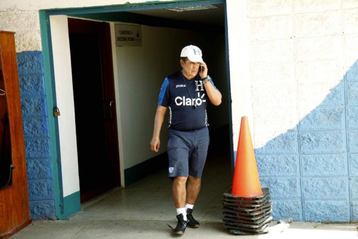 Mario Martínez se unió al microciclo de la Selección de Honduras