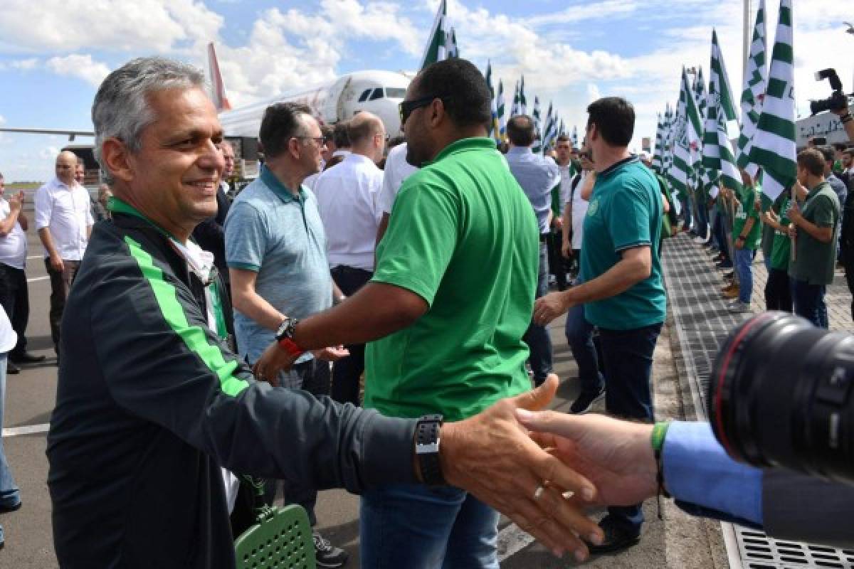 Chapecó abraza a sus 'hermanos' del Atlético Nacional antes de la Recopa Sudamericana