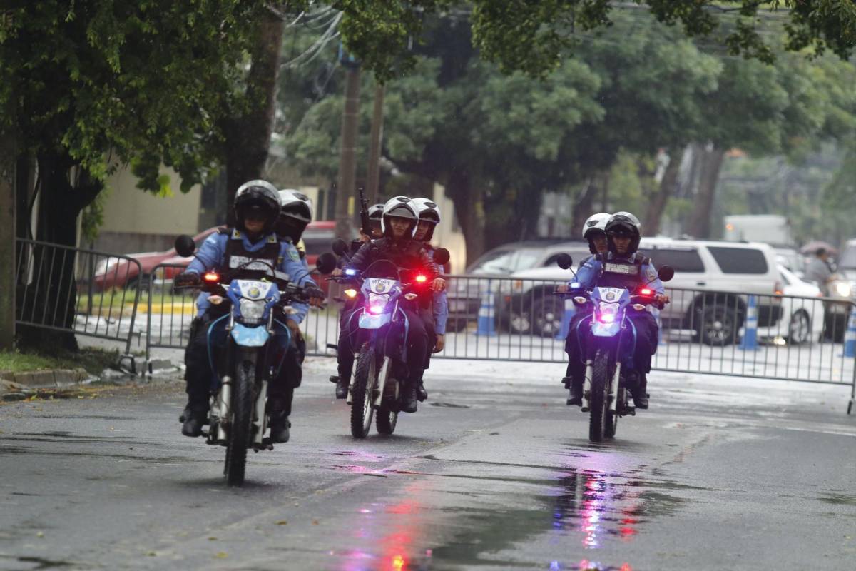 Honduras vs México: Policía blinda el estadio Morazán y así luce desde temprano