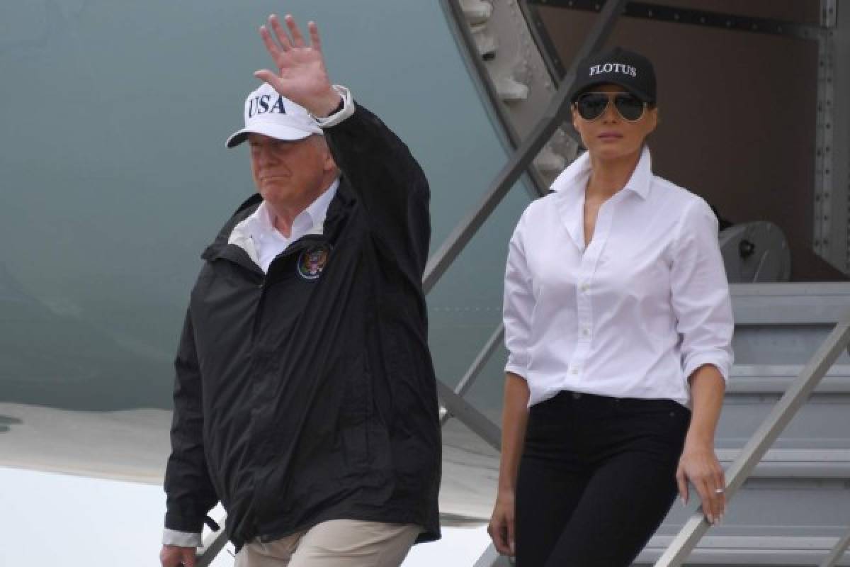 Donald Trump llega a Texas para evaluar daños provocados por Harvey