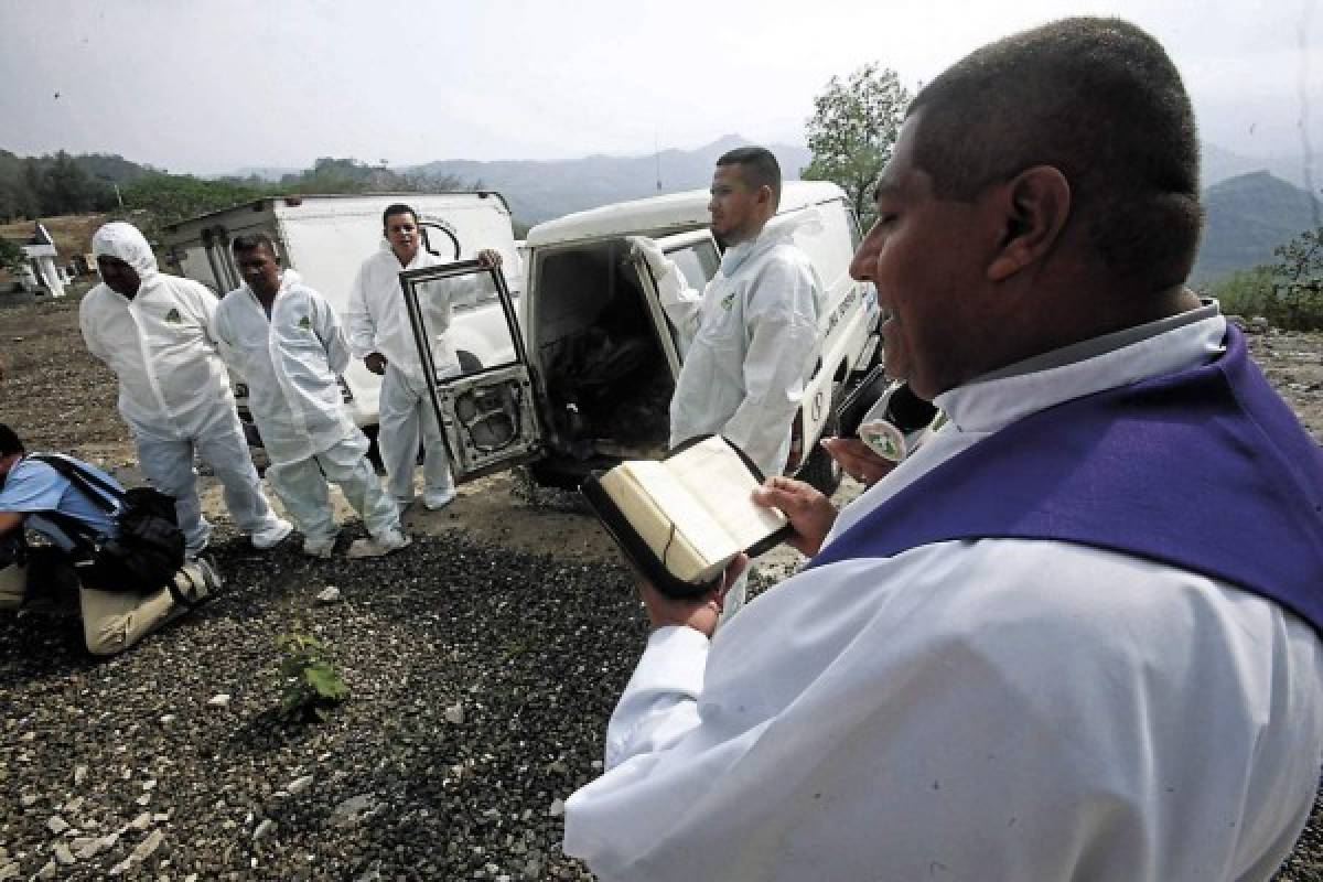 Más de mil cuerpos olvidados en la morgue de la capital de Honduras en la última década