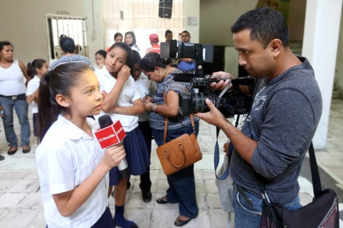 Niños comprometidos con concurso escolar ambiental